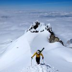 Ski Leuthold Couloir, Mount Hood