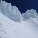Ski Leuthold Couloir, Mount Hood