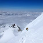 Ski Leuthold Couloir, Mount Hood