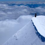 Ski Leuthold Couloir, Mount Hood