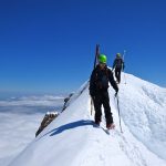 Ski Leuthold Couloir, Mount Hood