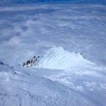 Ski Leuthold Couloir, Mount Hood