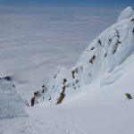 Ski Leuthold Couloir, Mount Hood