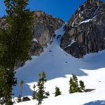 Ski North Couloir McGown Peak