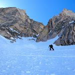 Ski North Couloir McGown Peak