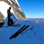 Ski North Couloir McGown Peak