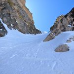 Ski North Couloir McGown Peak