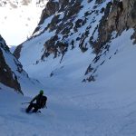 Ski North Couloir McGown Peak
