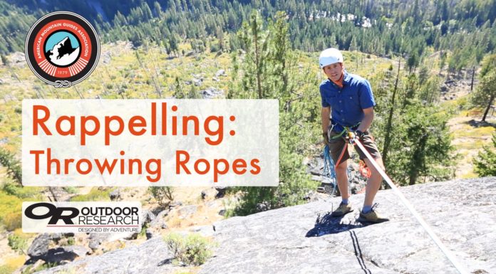 AMGA and OR Present | Rappelling – Throwing Ropes