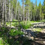 The first crossing of Deer Creek