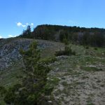 From The Final Saddle Looking Toward the Summit of Table Mountain