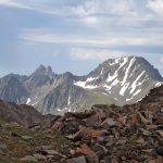 Echo Peak and Hilgard Peak