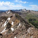 Our Ascent Route via the South Ridge of Imp Peak