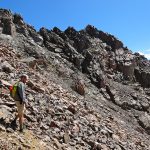 south couloir imp peak summer