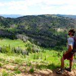 The Ridge. Can you spot the trail far below?