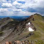 Looking at Sentinel Ridge from Peak 10930