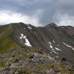 Looks like some nice steep ski lines on the north face