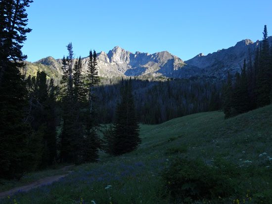 Beehive Peak In the Morning Light