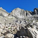 Scramble to the SW Couloir Beehive Peak
