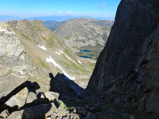 North twin beehive peak