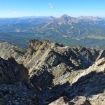 Looking down Standard Route of Beehive PEak