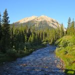 Woodward Mountain From The Taylor Creek