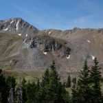 Options For Scrambling Up The Moraine - We went left in the grass