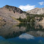 No Man Lake with No Man Peak In Background To Right