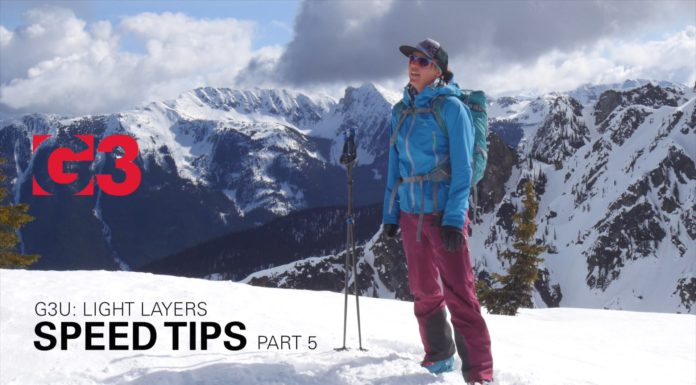 G3U Presents Speed Tips 5 – Effective Layering For Skinning Uphill
