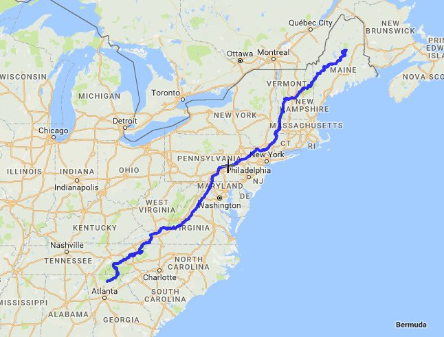 Map Of AT | Screenshot from PostHoler.com