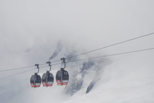 Funivia dei Ghiacciai AKA Télécabine Panoramic Mont-Blanc AKA Vallee Blanche Cable Car