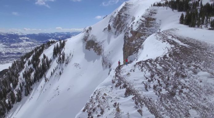 Watch Lifted | Drone Footage Of Backcountry Ski Lines Is Impressive!