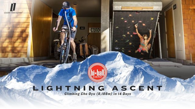 HiBall Energy Presents Lightning Ascent: Climbing Cho Oyu (8,188m) In 14 Days