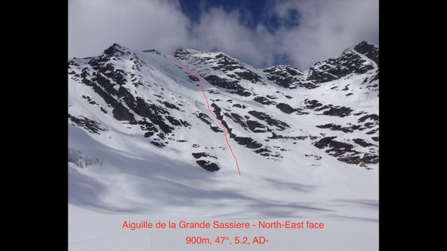 Benjamin Styles Presents Grande Sassiere North-East Couloir