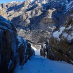 TR: Terminal cancer couloir, ruby mountains, nevada