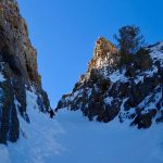 TR: Terminal cancer couloir, ruby mountains, nevada