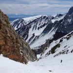 pinner couloir, eastern sierra, california