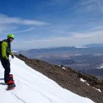 pinner couloir, eastern sierra, california