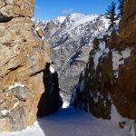 TR: Terminal cancer couloir, ruby mountains, nevada
