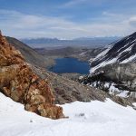 pinner couloir, eastern sierra, california