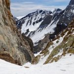 pinner couloir, eastern sierra, california