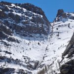 TR: Terminal cancer couloir, ruby mountains, nevada