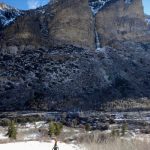 TR: Terminal cancer couloir, ruby mountains, nevada