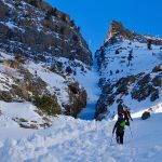 TR: Terminal cancer couloir, ruby mountains, nevada