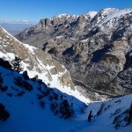 TR: Terminal cancer couloir, ruby mountains, nevada