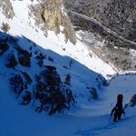 TR: Terminal cancer couloir, ruby mountains, nevada