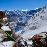 TR: Terminal cancer couloir, ruby mountains, nevada