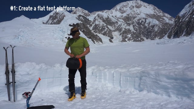 IFMGA Guide Mark Smiley Presents 9 Pro Tips To Pitch Your Tent On A Glacier