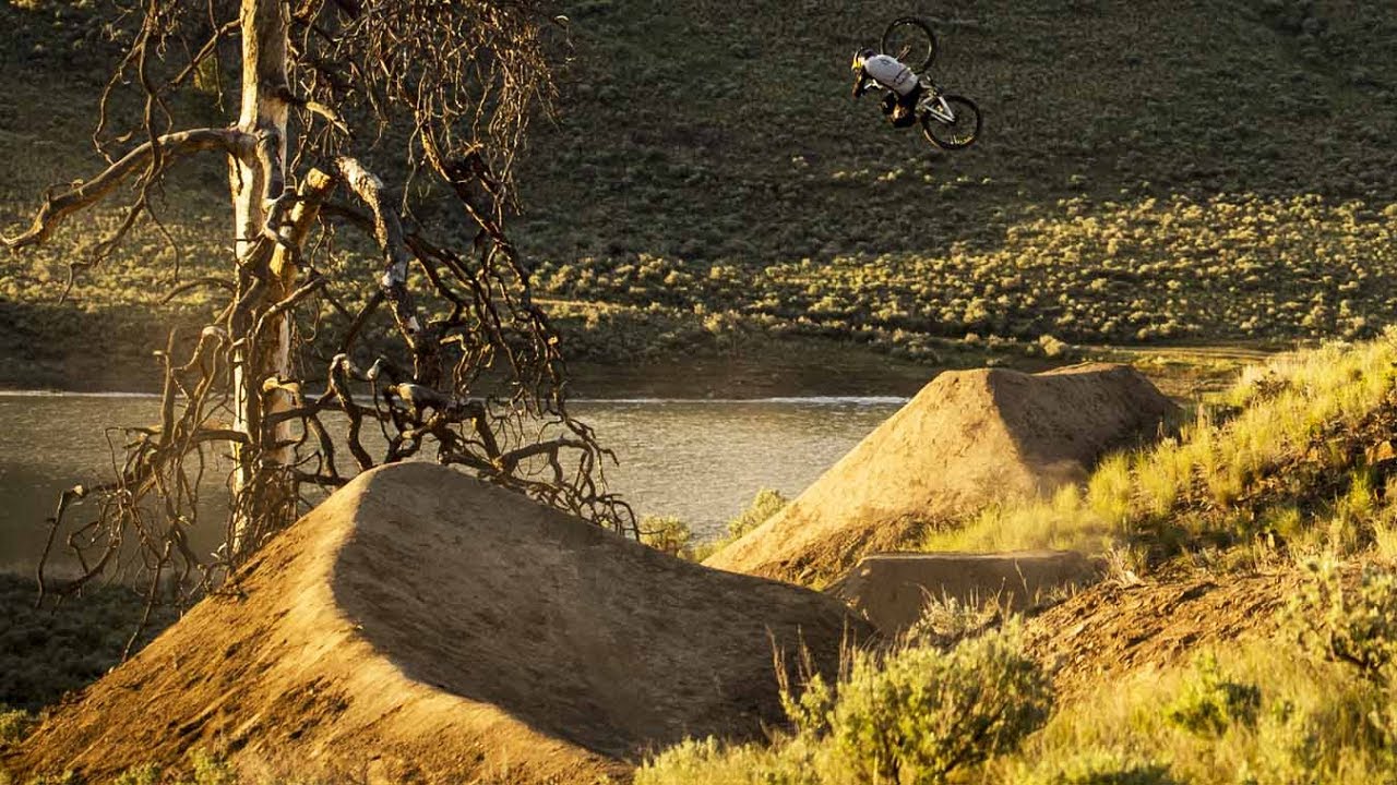 RedBull Presents Brandon Semenuk Crushes Crankworx Les Gets