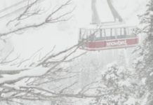 Powder Presents Iconic Lifts: Aerial Tram, Snowbird, Utah